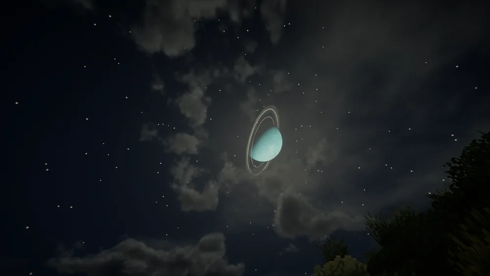 Vista previa de Planet Texture Pack para Minecraft