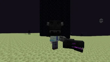 cabeza de dragon de minecraft