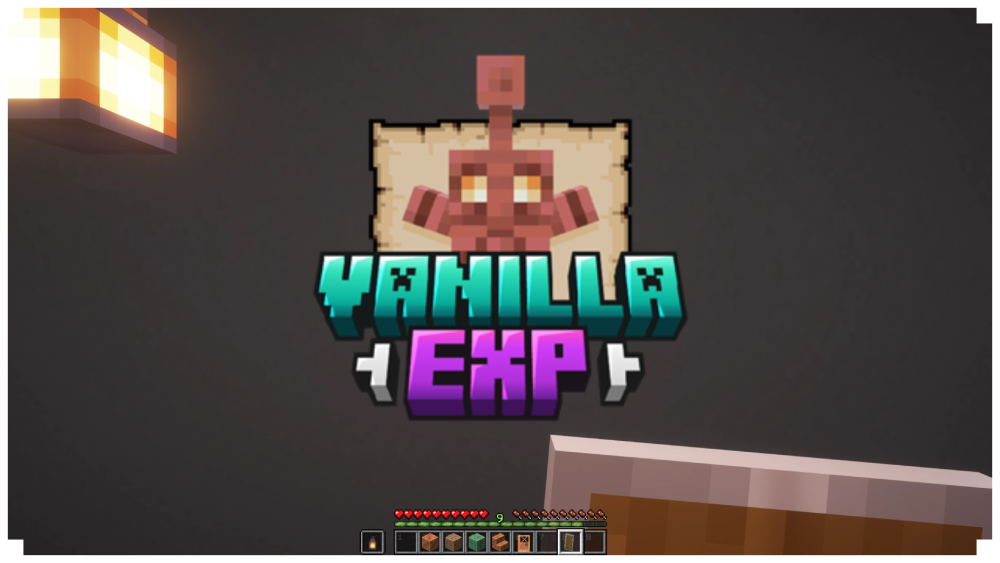 Vista previa de Vanilla Experience+ Texture Pack para Minecraft