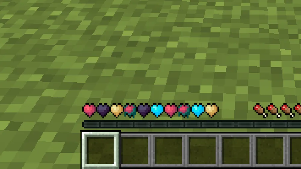 corazones de minecraft survival