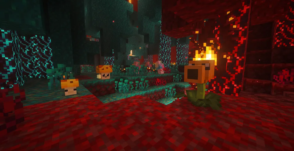 plantas del nether