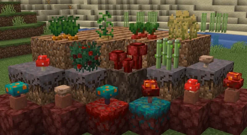 cultivos 3d minecraft