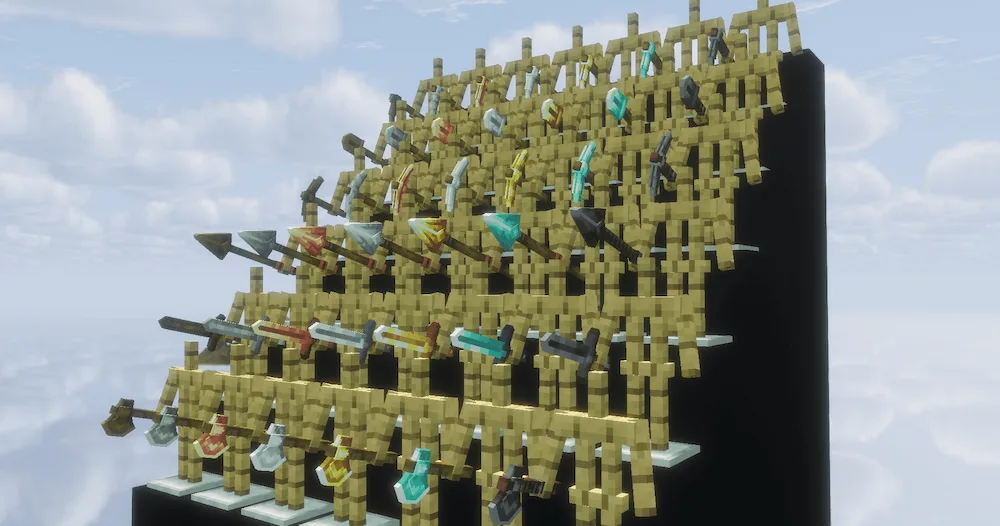 armas y herramientas 3d