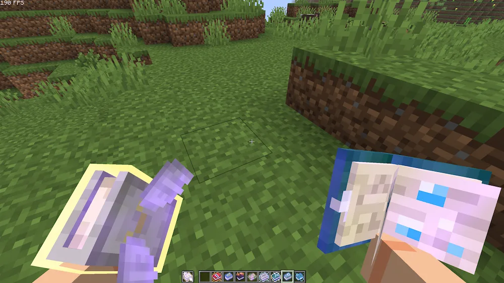 Vista previa de Bray & Cyber’s Better, Fresher 3D Books Texture Pack para Minecraft