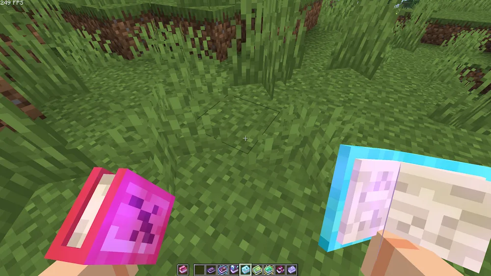 Vista previa de Bray & Cyber’s Better, Fresher 3D Books Texture Pack para Minecraft
