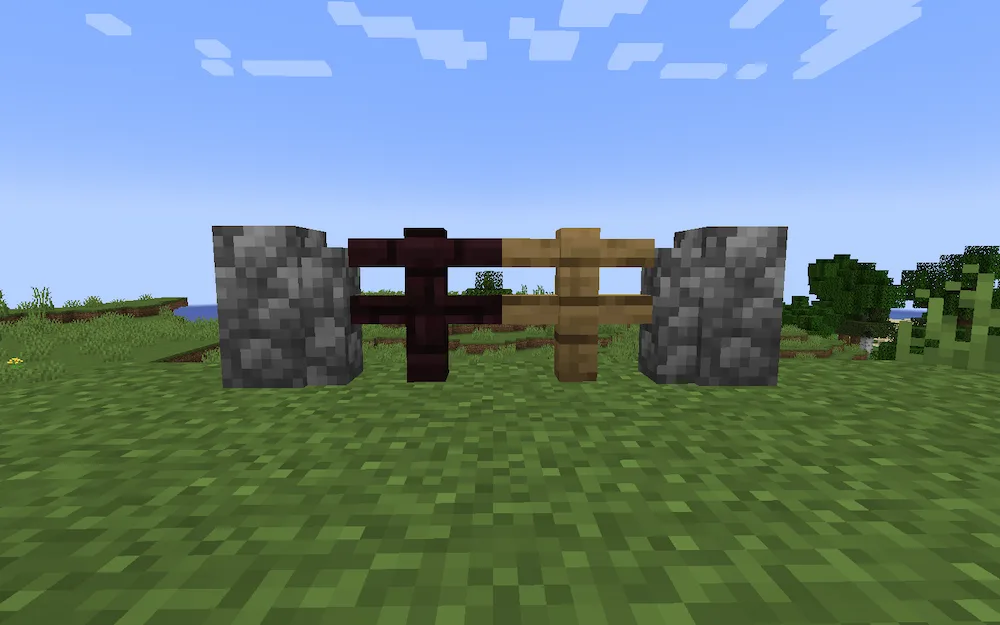 valla del nether conectada
