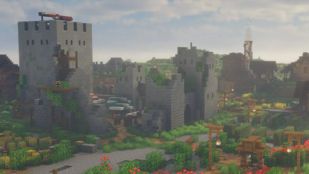 Vista previa de Epic Structures: Villages Mod para Minecraft