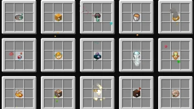objetos con partiuclas