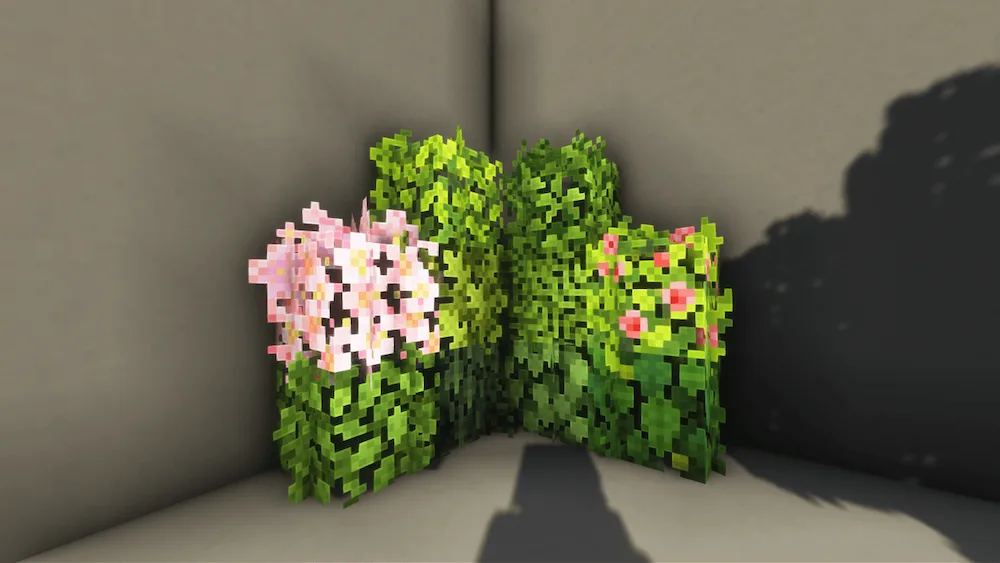 Vista previa de Mizuno Better Leaves Texture Pack para Minecraft