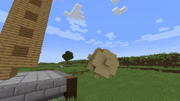 Una torre de madera