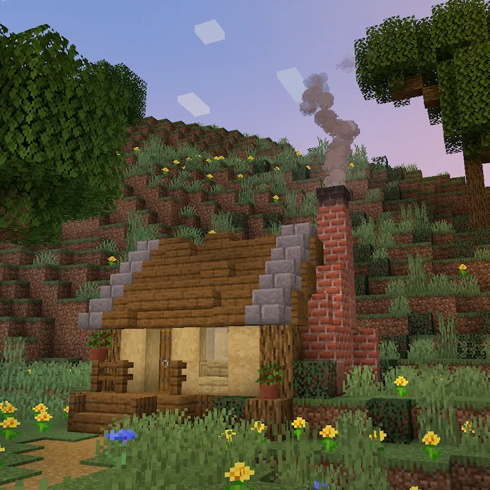 chimenea de ladrillo