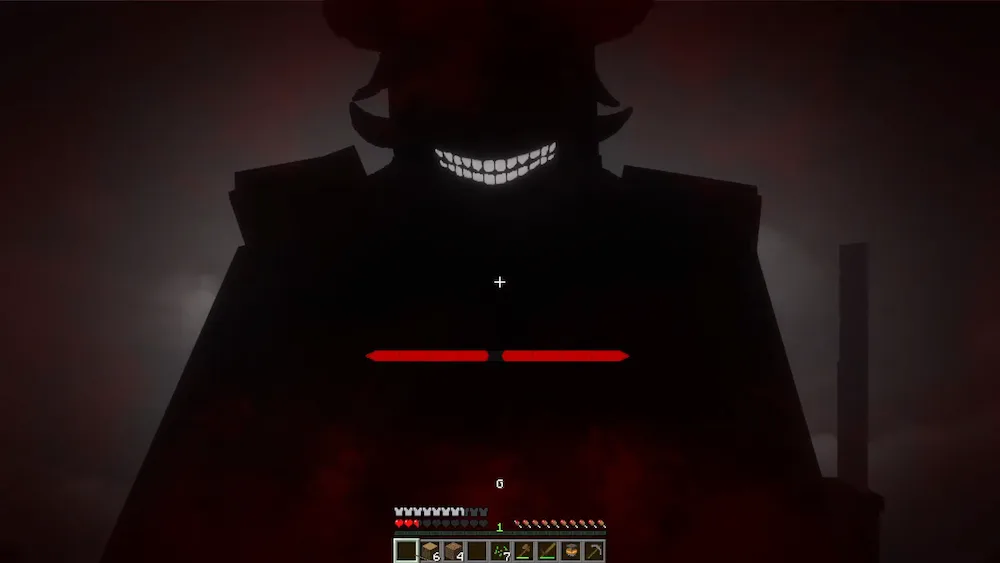 pelea con el hombre de las sombras
