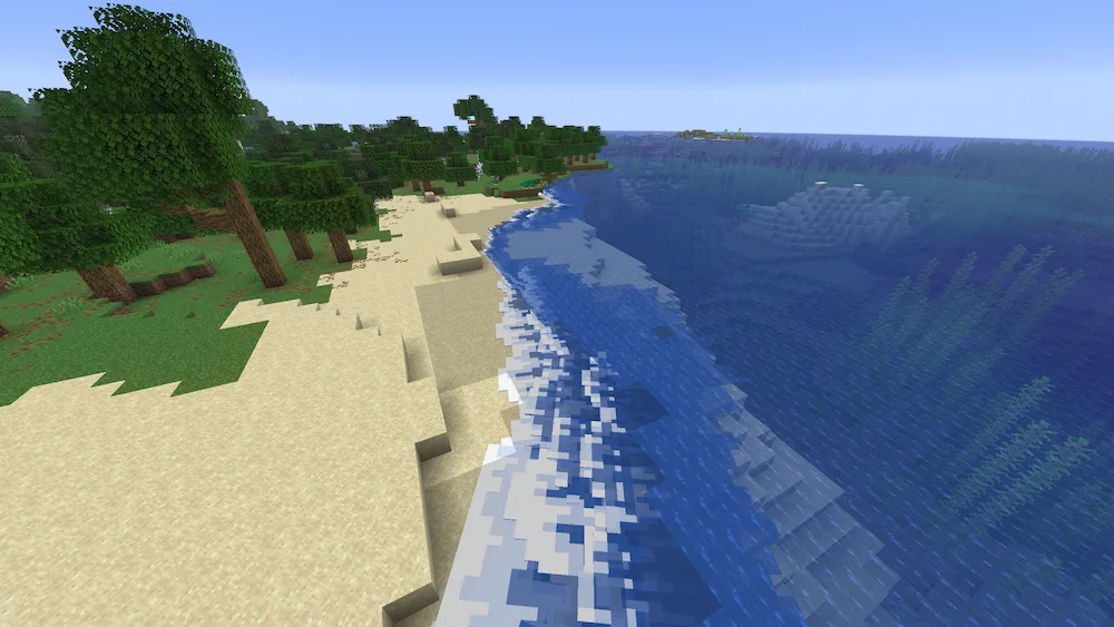 marea en la orilla de la playa