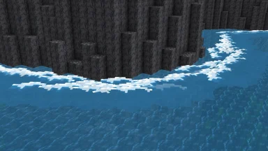 ola en en agua