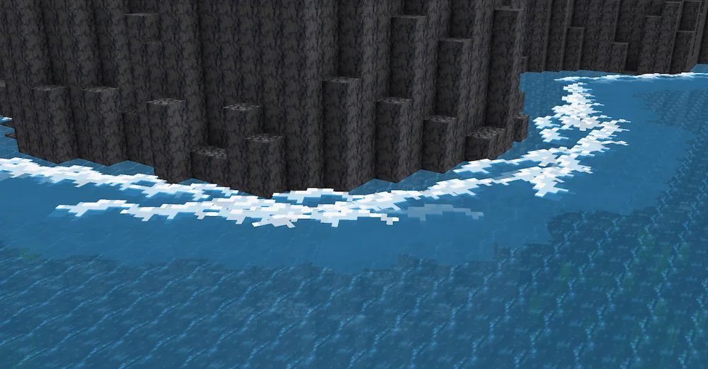 ola en en agua