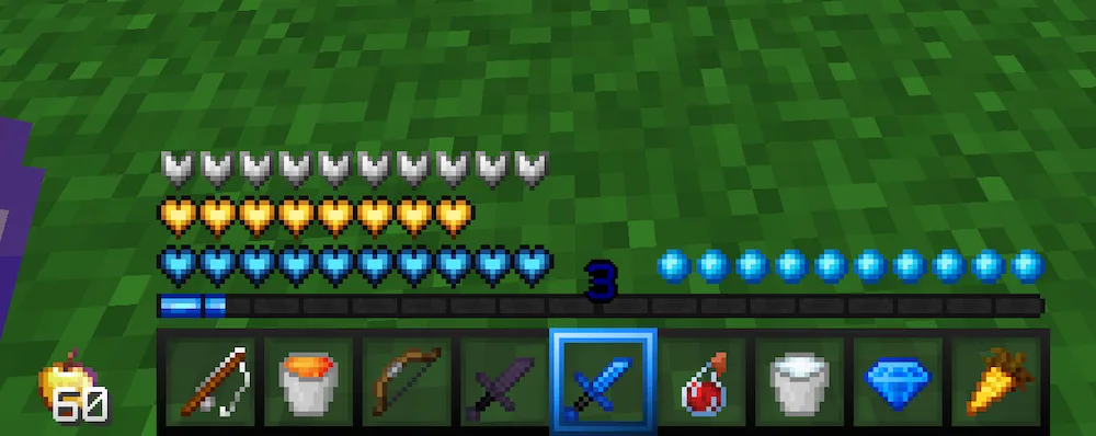 hotbar e iconos