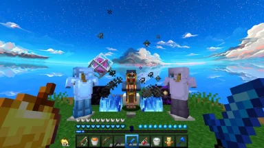 Vista previa de 9Blue1fault PvP Texture Pack para Minecraft