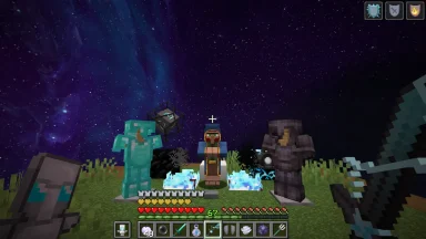Vista previa de Aquamarine 32x PvP Texture Pack para Minecraft