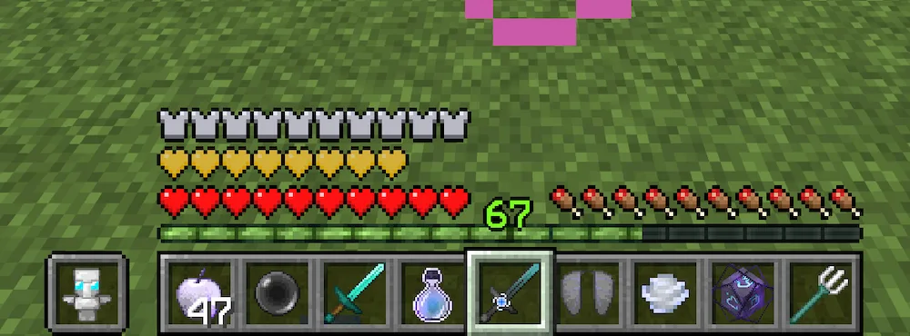 interfaz hotbar