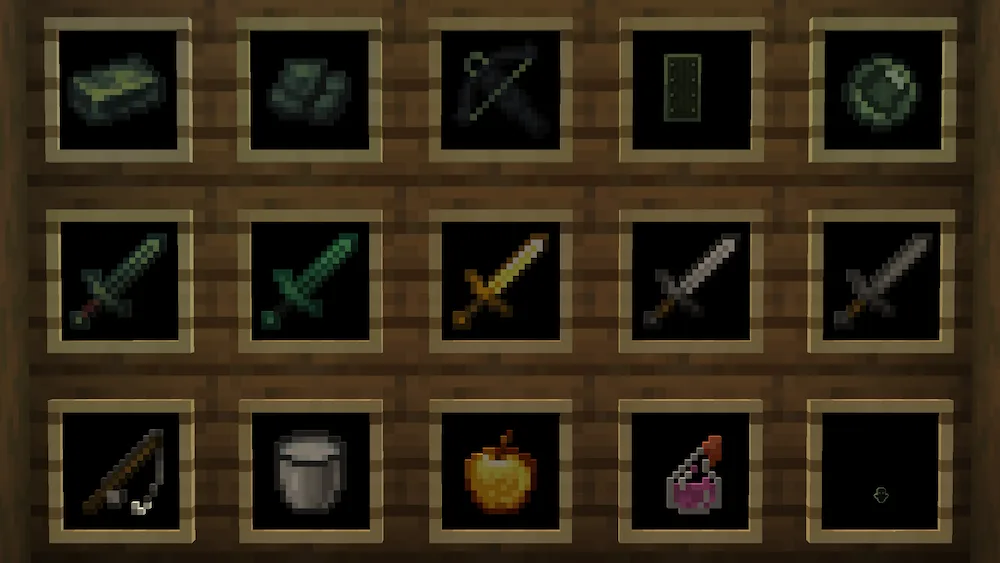 objetos pvp