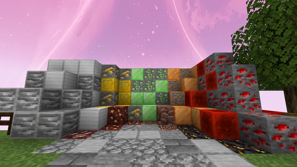 minerales de Minecraft