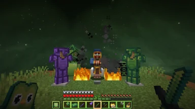 Vista previa de Duolingo PvP Texture Pack para Minecraft