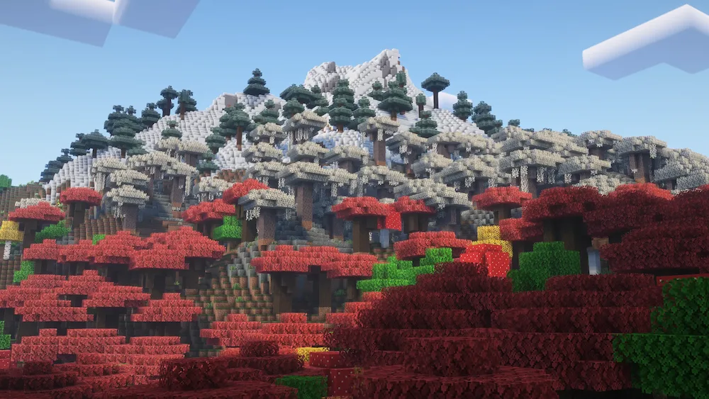 bosque de 3 colores