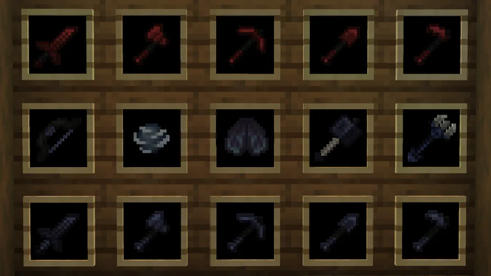 armas y herramientas pvp