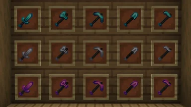 espadas y herramientas