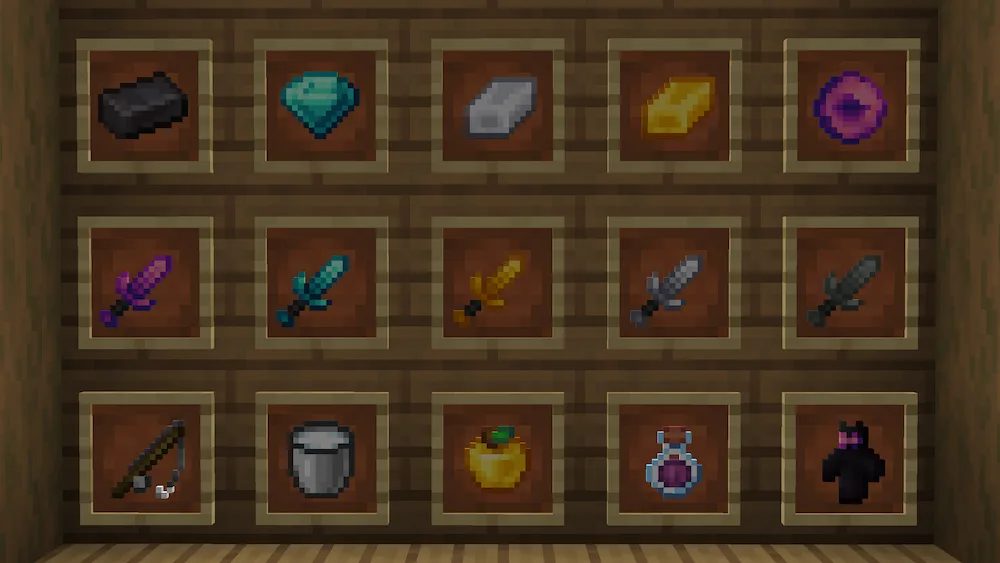 objetos pvp