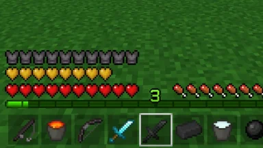 hotbar transparente