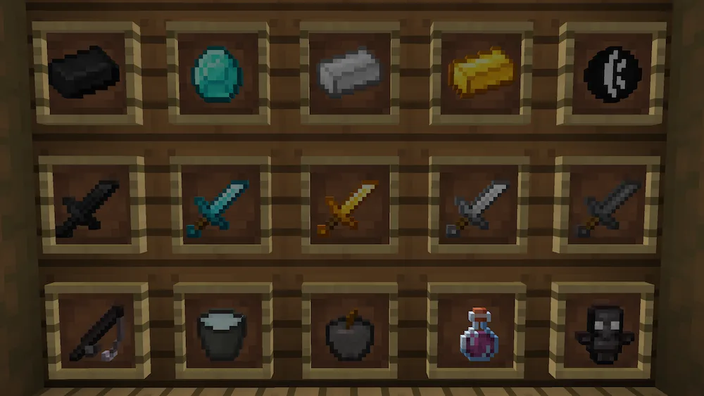 objetos pvp