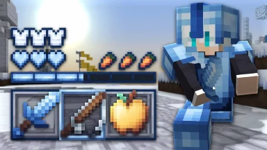 Vista previa de Snowfault PvP Texture Pack para Minecraft