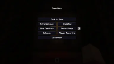 menu de pausa