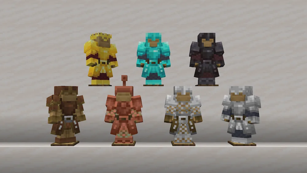 Vista previa de Armored Legacy Texture Pack para Minecraft