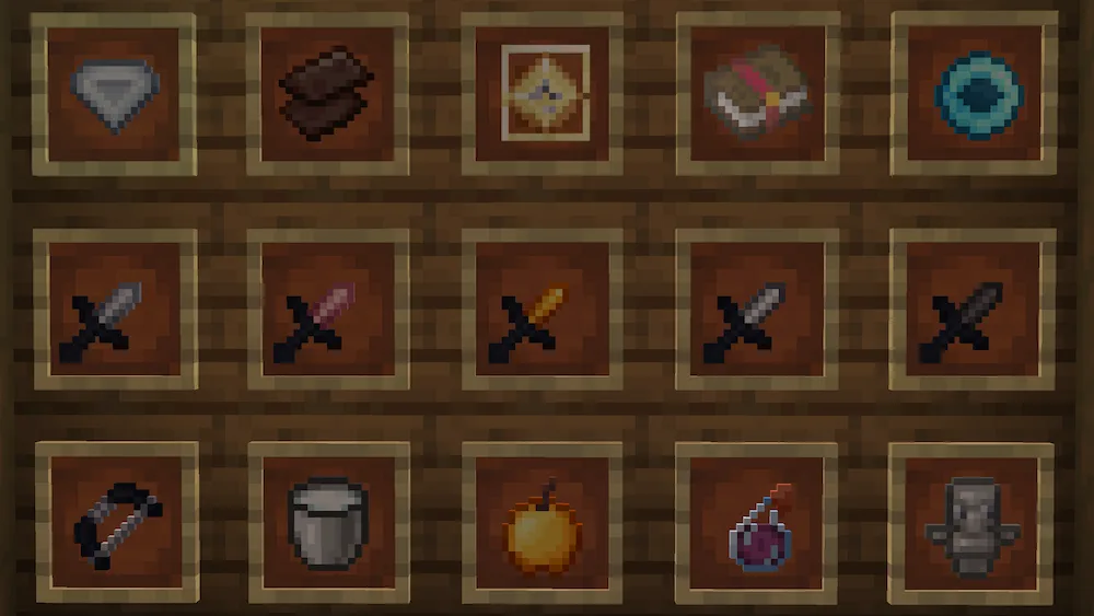 objetos pvp