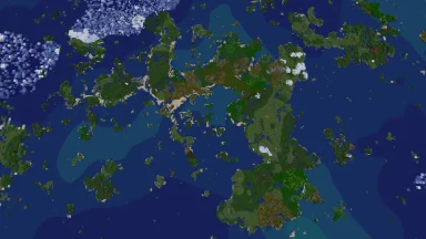 Vista previa de Continents Mod para Minecraft