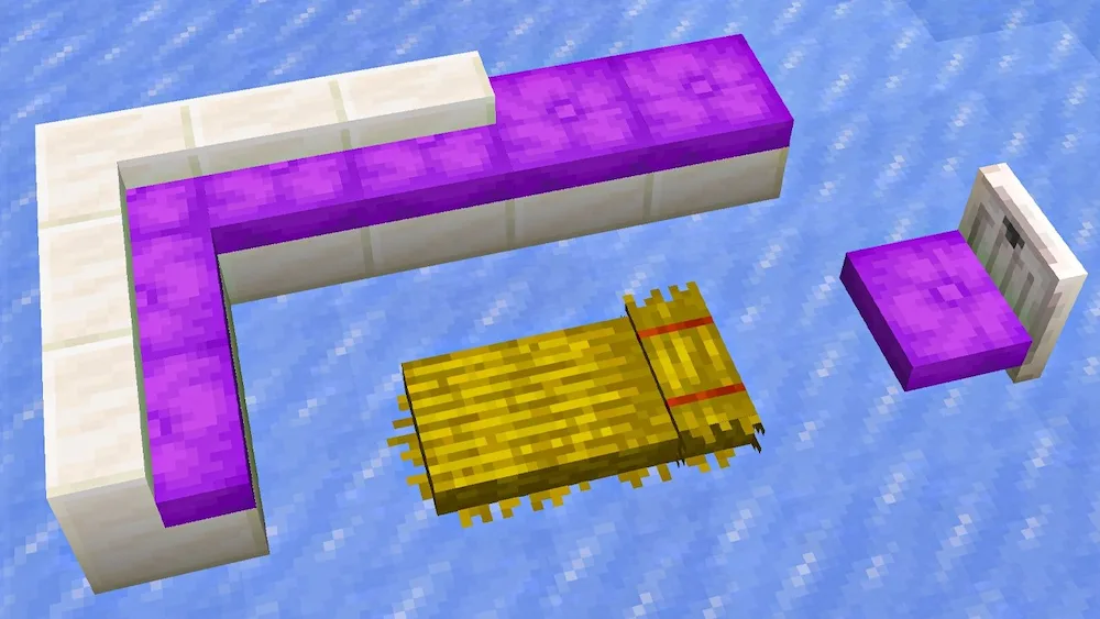 Vista previa de Cushion Backport Mod para Minecraft