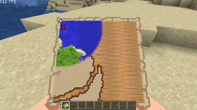 Vista previa de Map Distance Fix Mod para Minecraft