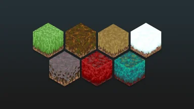 Vista previa de Simple Lower Grass Sides Texture Pack para Minecraft