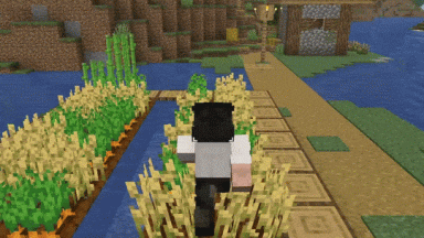 Interacción de la vegetación con el personaje