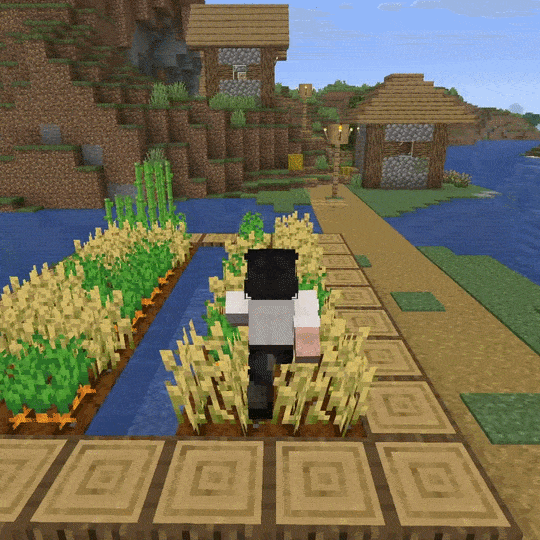 Interacción de la vegetación con el personaje