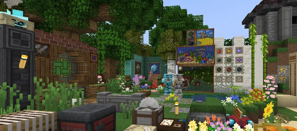 Vista previa de Squareful Texture Pack para Minecraft