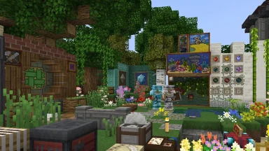 Vista previa de Squareful Texture Pack para Minecraft