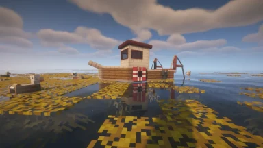 Vista previa de Fish N’ Ships Mod para Minecraft
