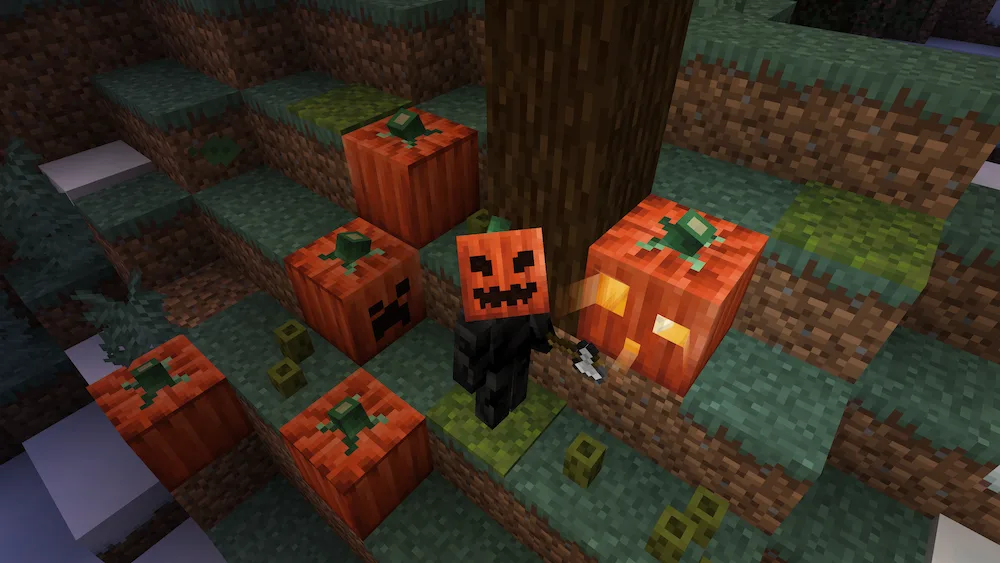 calabazas iluminadas