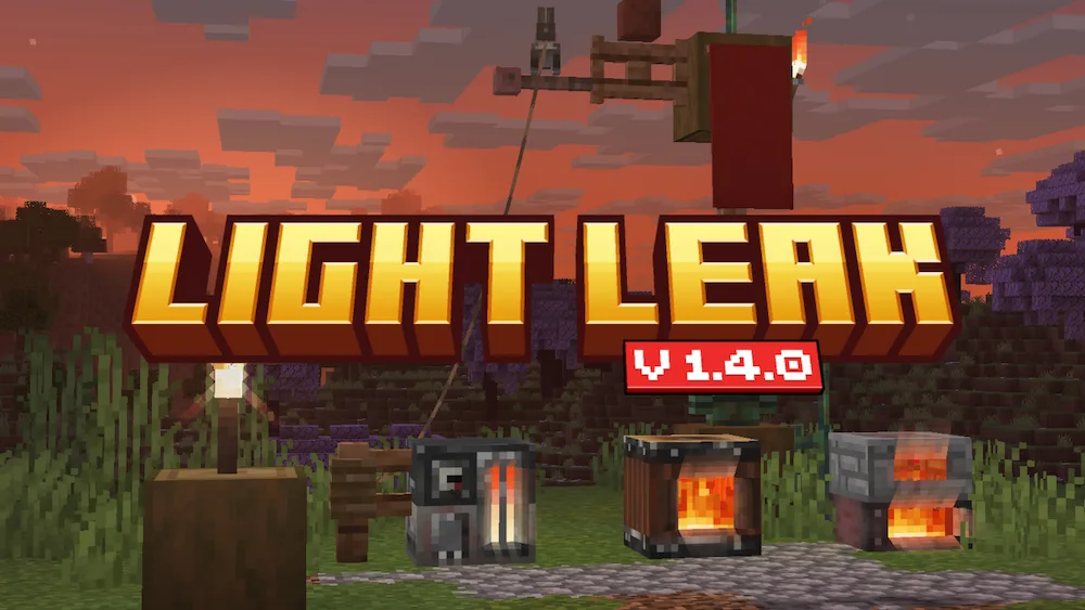 Vista previa de Light Leak Texture Pack para Minecraft