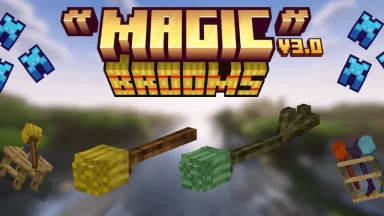 Vista previa de Magic Brooms Mod para Minecraft