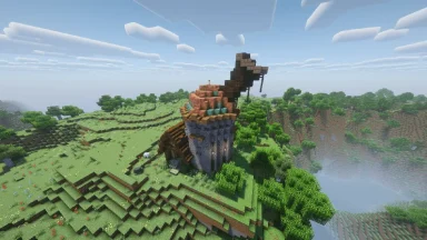 estructura en el overworld