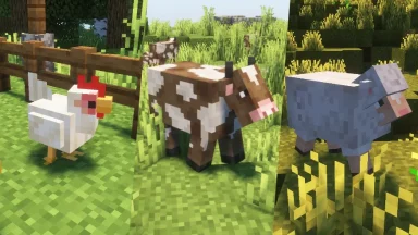 Vista previa de Updated Mobs Texture Pack para Minecraft